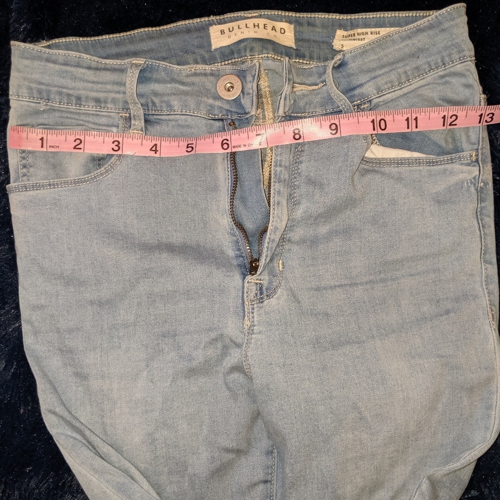 Bullhead SUPER skinny light blue jeans